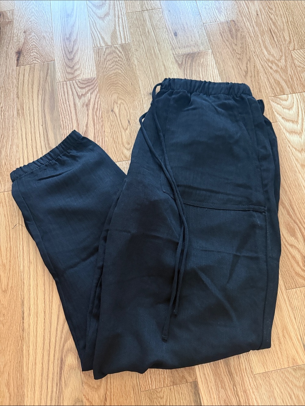 Zara Black Drawstring Pants